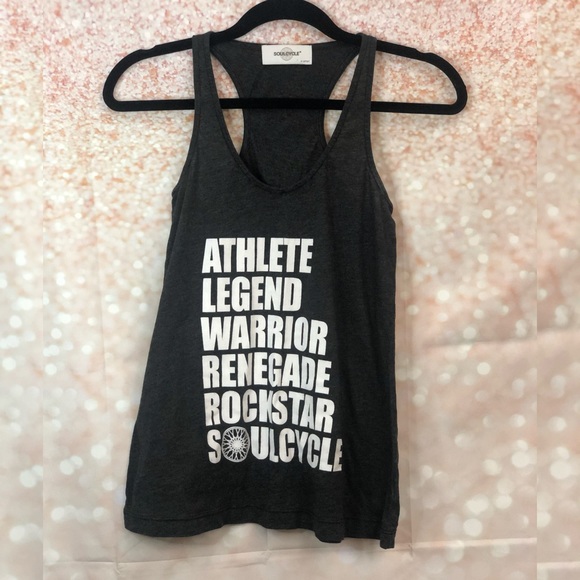 soulcycle Tops - NWOT SoulCycle | Athlete Mantra Raceback Tank